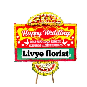 Bunga Papan Wedding 77